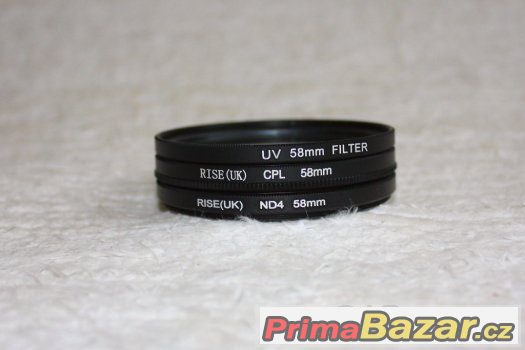 UV+CPL+ND4-58 mm. – fotografie 2
