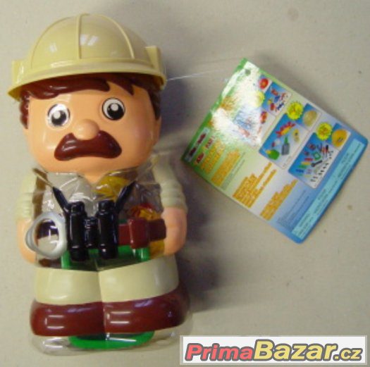 Bořek stavitel, pejsek, hodinky, DVD pohádky VHS – fotografie 1