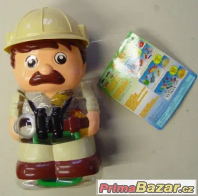 Bořek stavitel, pejsek, hodinky, DVD pohádky VHS