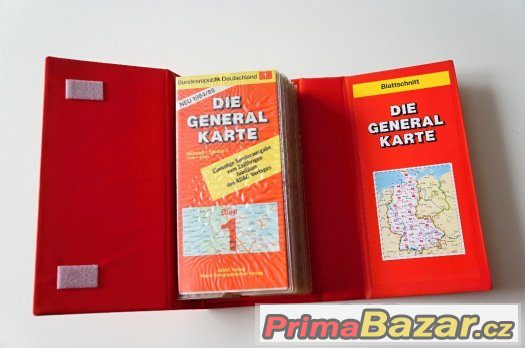 Západní Německo - soubor map – fotografie 3