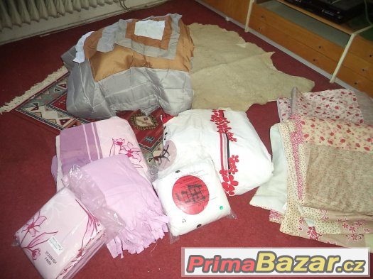 prehozy a prosivane deky + povleceni – fotografie 1