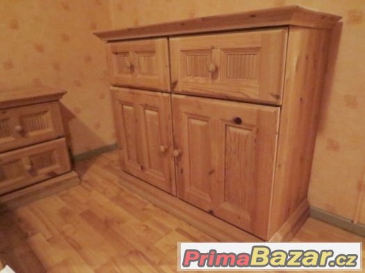 Kompletní přírodní ložnice Mustering. CELOMASIV Zánovní – fotografie 4