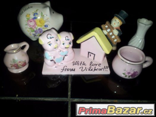 MINI PORCELÁN RŮŽOVÝ 2 SADY – fotografie 1