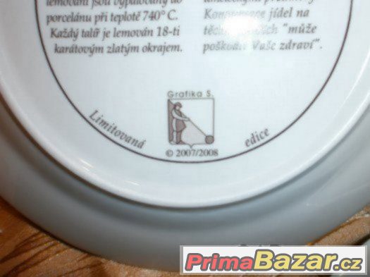 OZDOBNÝ TALÍŘ TRUTNOV -EXKLUZIVNÍ KOLEKCE – fotografie 3