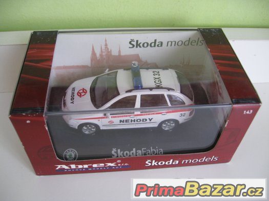Model ŠKODA Fabia Combi - "NEHODY" Abrex  m 1:43 – fotografie 3