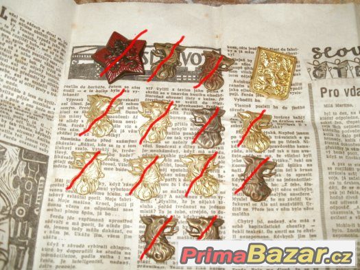 Prodám výložky,vojenské odznaky,km bez nehod – fotografie 5