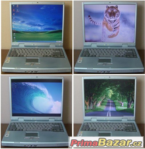 Notebook HIGHPAQ 15" DDR2 4USB Infra LAN Modem - FUNKČNÍ – fotografie 2
