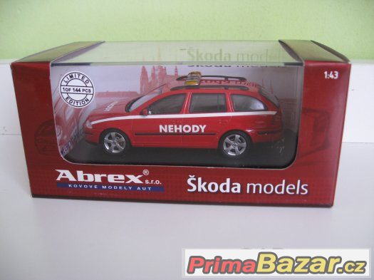 Model ŠKODA Octavia II Combi - "NEHODY"  Abrex 1:43 – fotografie 3