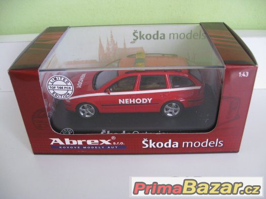 Model ŠKODA Octavia II Combi - "NEHODY"  Abrex 1:43 – fotografie 4