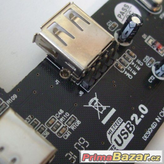 5 USB porty navíc - USB řadič se pěti sloty USB2.0 – fotografie 5