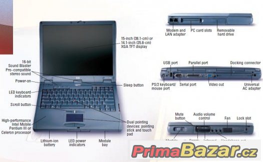 Notebook HP OmniBook 6000  FUNKČNÍ – fotografie 2