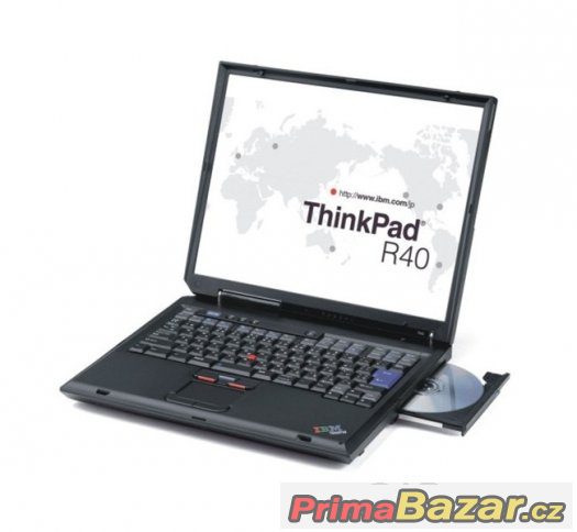 Špičkový notebook IBM ThinkPad R40 - FUNKČNÍ – fotografie 1