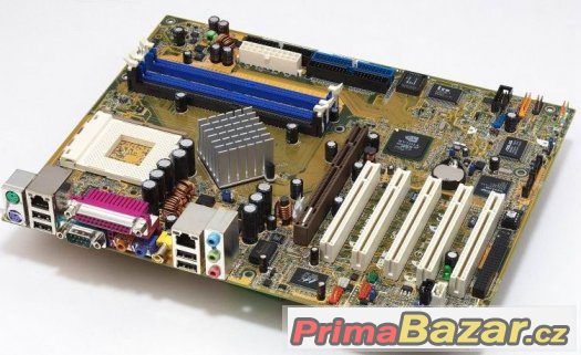 ASUS A7N8X-E Deluxe /SATA/1394/2xLAN/nForce2-400/sc.A/DDR – fotografie 1
