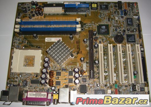 ASUS A7N8X-E Deluxe /SATA/1394/2xLAN/nForce2-400/sc.A/DDR – fotografie 2