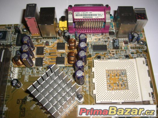 ASUS A7N8X-E Deluxe /SATA/1394/2xLAN/nForce2-400/sc.A/DDR – fotografie 4
