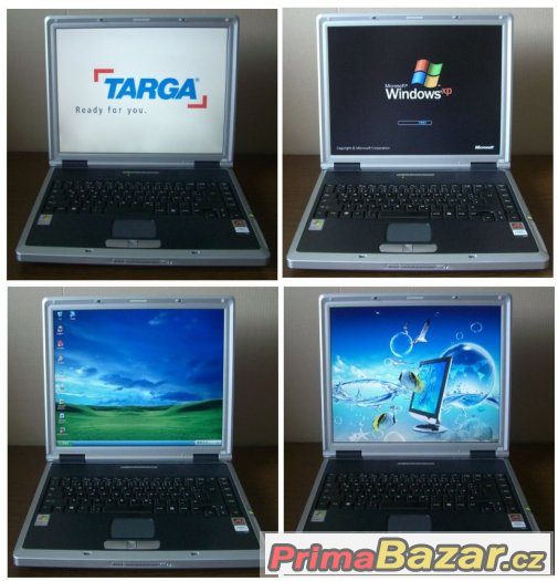 Notebook s bohatou výbavou - Targa Visionary XP-210 -FUNKČNÍ – fotografie 2