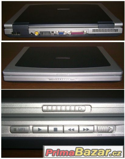 Notebook s bohatou výbavou - Targa Visionary XP-210 -FUNKČNÍ – fotografie 5