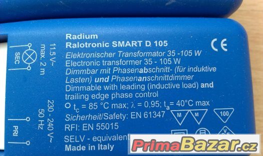 Elektronický transformátory+halogeny MR11 – fotografie 4