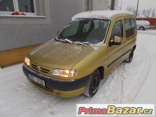 Citroen Berlingo 2.0 HDi r.v. 2001 zlatá – fotografie 1