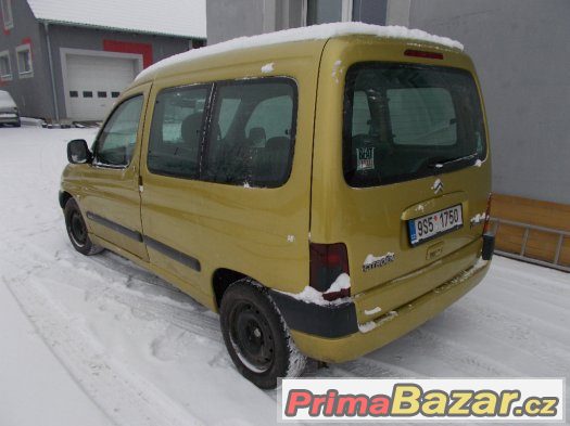 Citroen Berlingo 2.0 HDi r.v. 2001 zlatá – fotografie 3