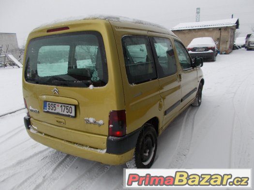Citroen Berlingo 2.0 HDi r.v. 2001 zlatá – fotografie 4