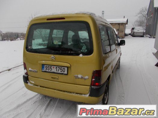 Citroen Berlingo 2.0 HDi r.v. 2001 zlatá – fotografie 5