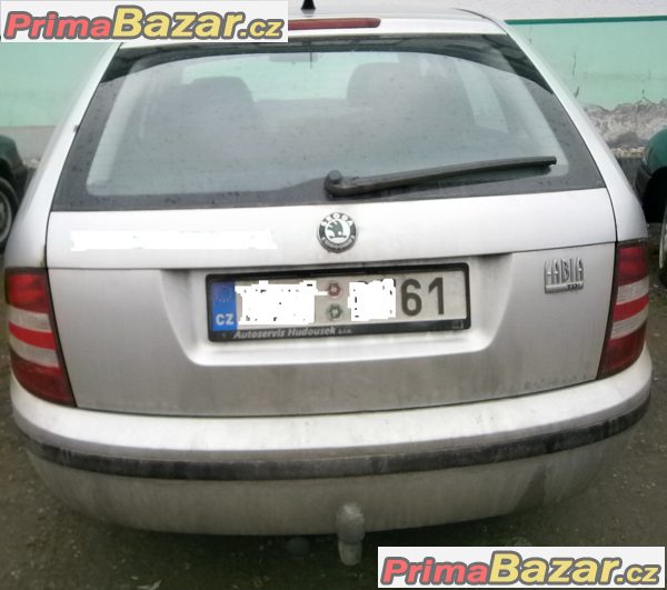 Prodám Škoda Fábia Combi Diesel 1.4 , sříbrná metalýza, 59 Kw, Rv. 5.2006 – fotografie 2