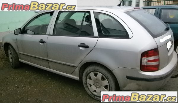 Prodám Škoda Fábia Combi Diesel 1.4 , sříbrná metalýza, 59 Kw, Rv. 5.2006 – fotografie 3