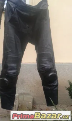 Kožené kalhoty se sleidry