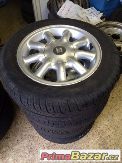 Originál alu kola Seat 6x14 ET38 4X100 185/60 R14 – fotografie 1