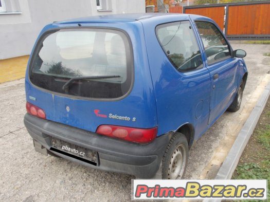 Fiat SEICENTO SUITE 1.1 vcelku nebo na náhradní díly – fotografie 4