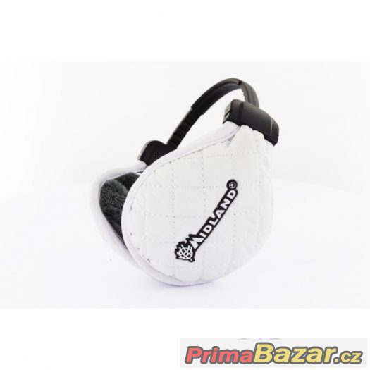 HEADSET MIDLAND SUBZERO, S CHRÁNIČEM UŠÍ, BÍLÝ – fotografie 1