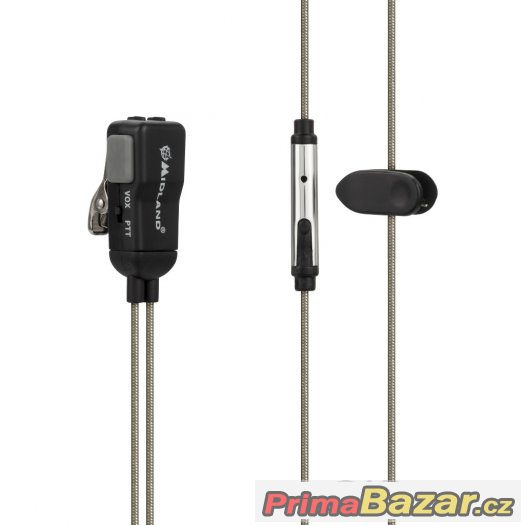 HEADSET MIDLAND SUBZERO, S CHRÁNIČEM UŠÍ, BÍLÝ – fotografie 4