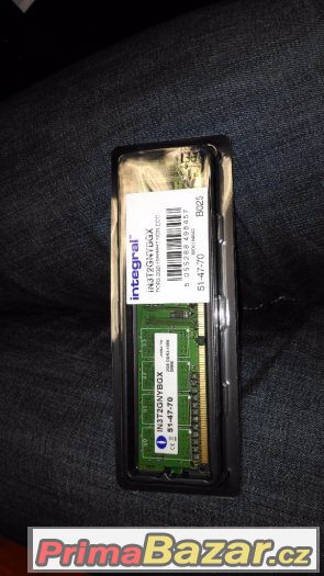 Ram paměti DDR3 2GB 1066MHz - nové, nepoužité, více ks – fotografie 1