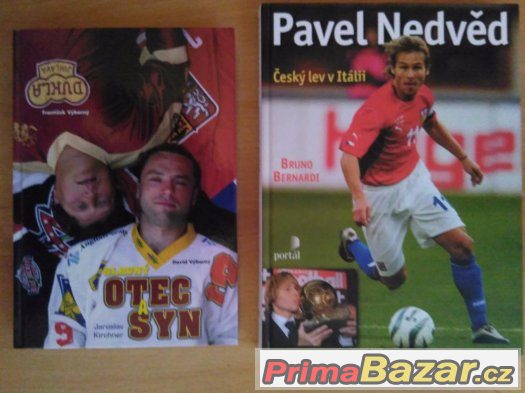 Knížky Pavel Nedvěd, Slavný otec a syn, Salt Lake City 2002 – fotografie 1