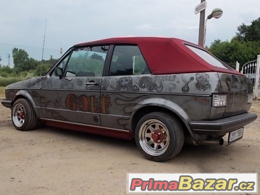 VW Volkswagen Golf mk1 cabrio – fotografie 2