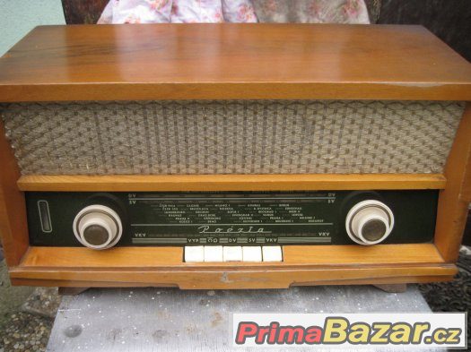 Elektronkové lampové rádio – fotografie 1
