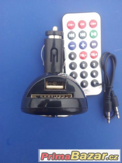 TRANSMITTER FM MP3 USB JACK TRANSMITER Nové – fotografie 4