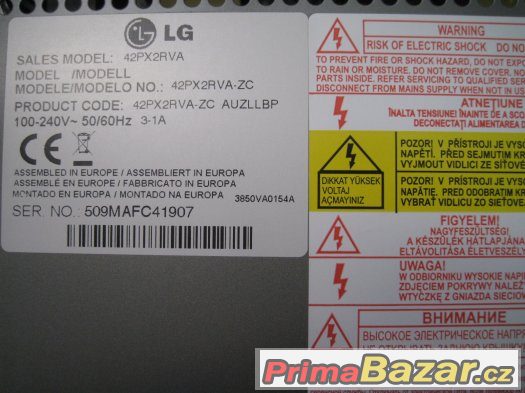 Televize LG 42PX2RVA – fotografie 4