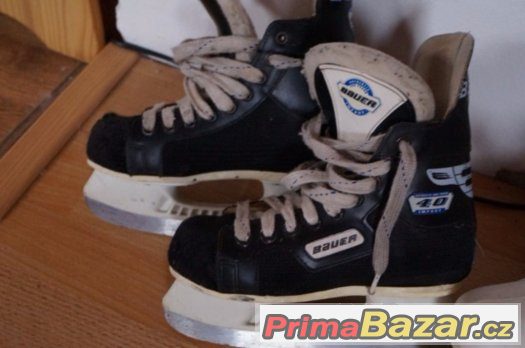 Dětské klučičí brusle zn Bauer – fotografie 1