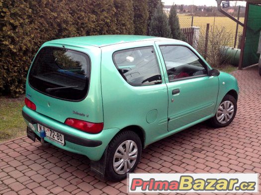 Fiat Seiciento 1,1i 40kW Najeto 51000km 1:Majitel – fotografie 2