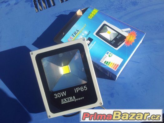 30W LED halogen, světlo IP65 EXTRA POWER – fotografie 1