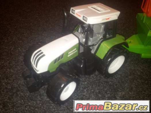 Zemědělský traktor s hnojícím vozem 50 cm. – fotografie 4