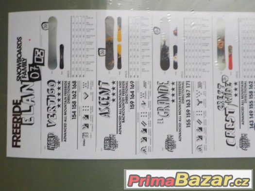 Snowboards Elan Pure délka 150cm – fotografie 5