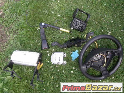 opel corsa B 1.0 r.v. 2000 volant airbag budiky dysplay – fotografie 1