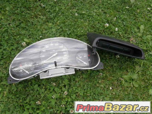 opel corsa B 1.0 r.v. 2000 volant airbag budiky dysplay – fotografie 2