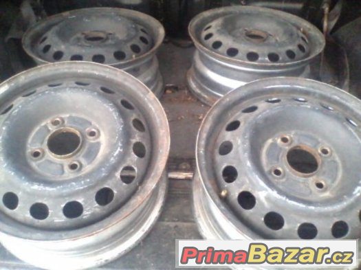 Plech.disky 15x6J rozteč 4x115 – fotografie 1