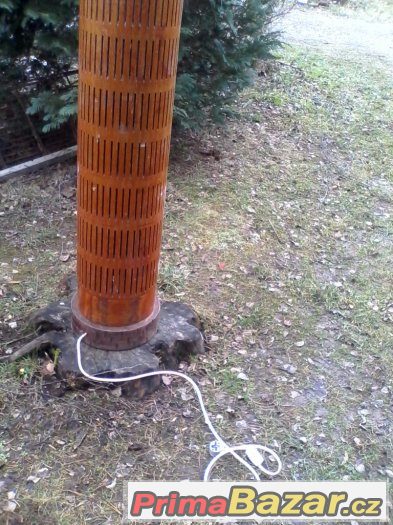 Starožitná sloupvá lampa – fotografie 2