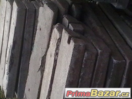 Panely betonové zachovalé 1,88x0,55x0,15 m – fotografie 2