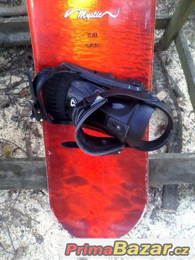 Snowboard Mystic 160cm+boty 44 – fotografie 3